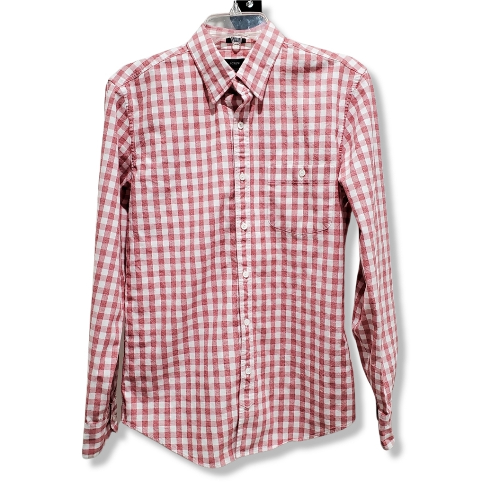 J. Crew Button Up Long Sleeve Slim Shirt Size Medium